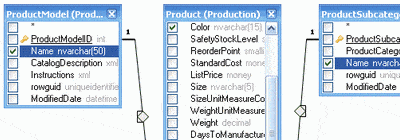 Defining different join types and server-specific options